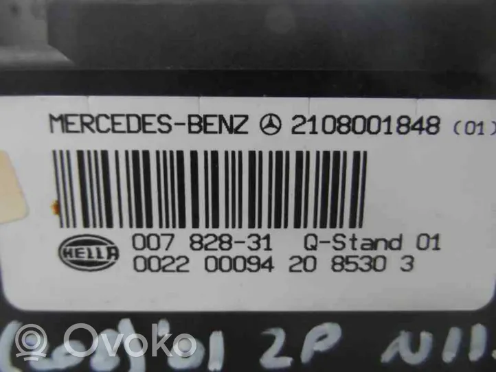 Mercedes-Benz CLK A208 C208 Unité de commande / module de verrouillage centralisé porte 2108001848