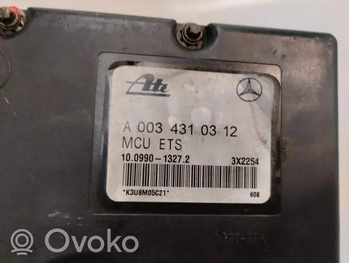 Mercedes-Benz CLK A208 C208 Pompe ABS 