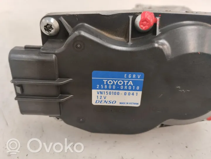 Toyota Verso Kaasuttimen ilmaläppärunko 25800-0R010
