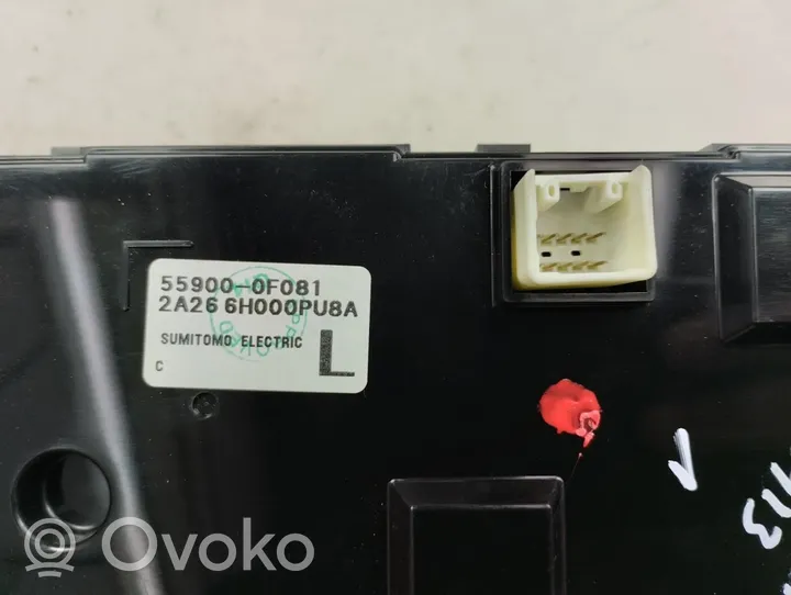 Toyota Verso Oro kondicionieriaus/ klimato/ pečiuko valdymo blokas (salone) 55900-0F081