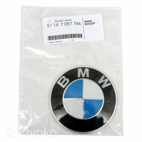 BMW 1 E81 E87 Gamintojo ženkliukas/ modelio raidės 51147057794