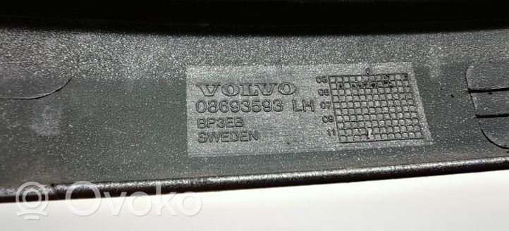 Volvo V70 Modanatura separatore del paraurti anteriore 08653593