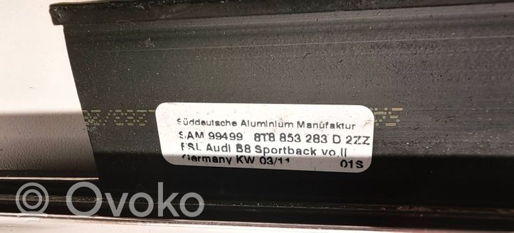 Audi A5 Sportback 8TA Etuoven lasin muotolista 8T8853283D