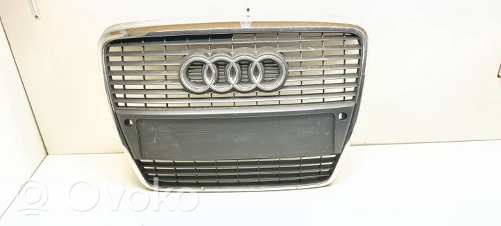 Audi A6 S6 C6 4F Grille calandre supérieure de pare-chocs avant 4F0853651