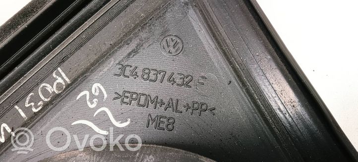 Volkswagen PASSAT B7 Guarnizione in gomma finestrino/vetro portiera anteriore 3C4837432