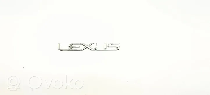 Lexus RX 300 Valmistajan merkki/mallikirjaimet 