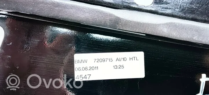 BMW 5 F10 F11 Rivestimento del vetro della portiera 7209715