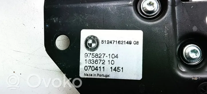 BMW X5 E70 Takaluukun vapautus-/avauskahva 51247162149