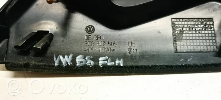 Volkswagen PASSAT B6 Etupuskurin kannake 3C0807505