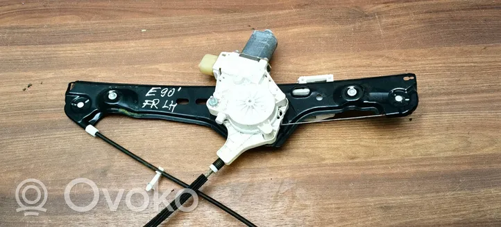 BMW 3 E90 E91 Priekinio el. lango pakėlimo mechanizmo komplektas 6927027