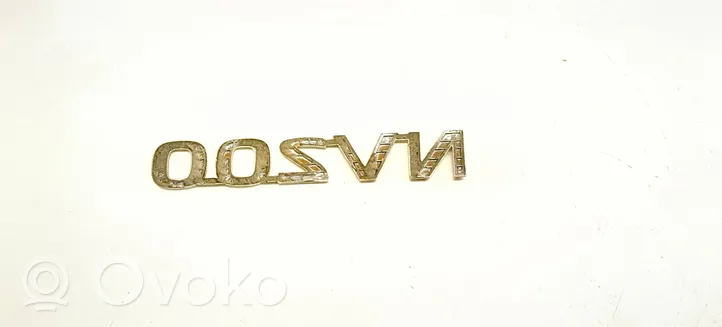 Nissan NV200 Logo, sigle, emblème de porte arrière 