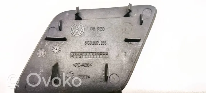 Volkswagen PASSAT B8 Zaślepka / Osłona haka holowniczego przednia 3G0807155