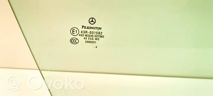 Mercedes-Benz C W204 Pagrindinis priekinių durų stiklas (keturdurio) 43R001582