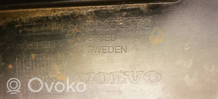 Volvo V70 Cache de protection inférieur de pare-chocs avant 30655172