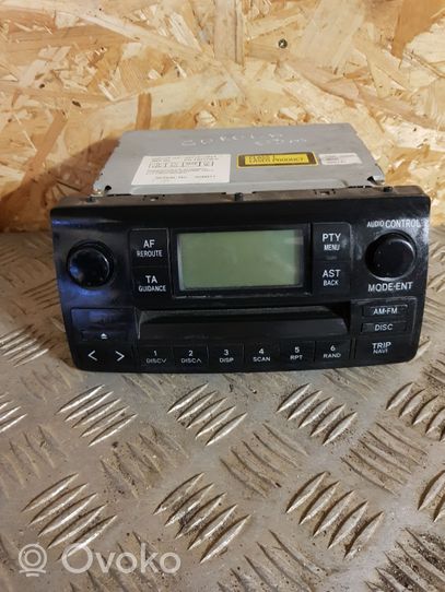 Toyota Corolla E120 E130 Panel / Radioodtwarzacz CD/DVD/GPS 8612002260