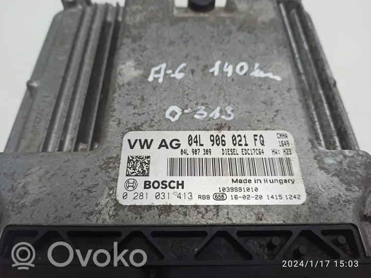 Audi A6 S6 C7 4G Calculateur moteur ECU 