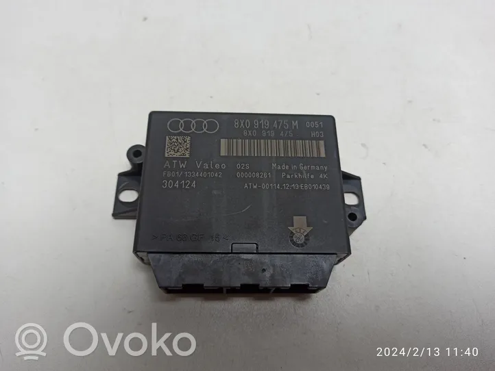 Audi Q3 8U Pysäköintitutkan (PCD) ohjainlaite/moduuli 