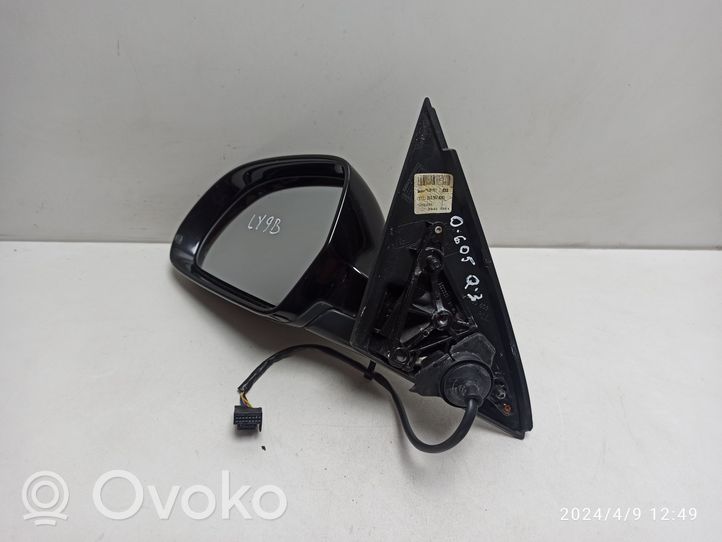 Audi Q3 8U Front door electric wing mirror 