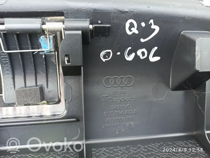 Audi Q3 8U Bagāžnieka sliekšņa dekoratīvā apdare 