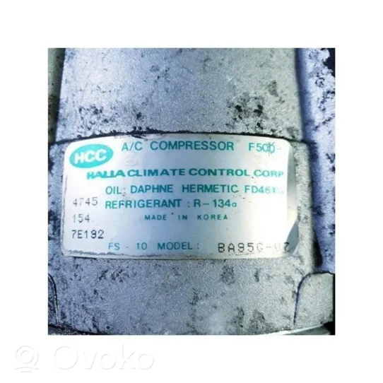 KIA Clarus Klimakompressor Pumpe BA95G07