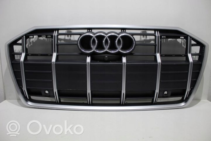 Audi A6 Allroad C8 Grille calandre supérieure de pare-chocs avant 4k0853651