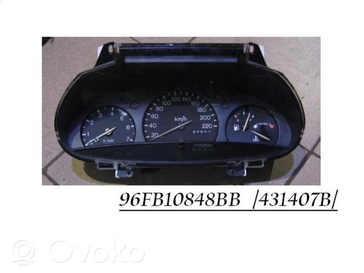 Ford Escort Velocímetro (tablero de instrumentos) 96FB10848BB