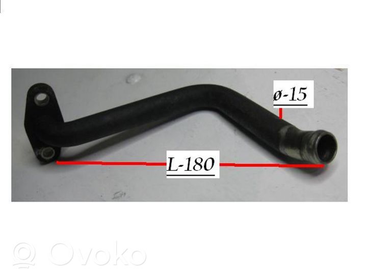 BMW 5 E34 Turbo turbocharger oiling pipe/hose 48521