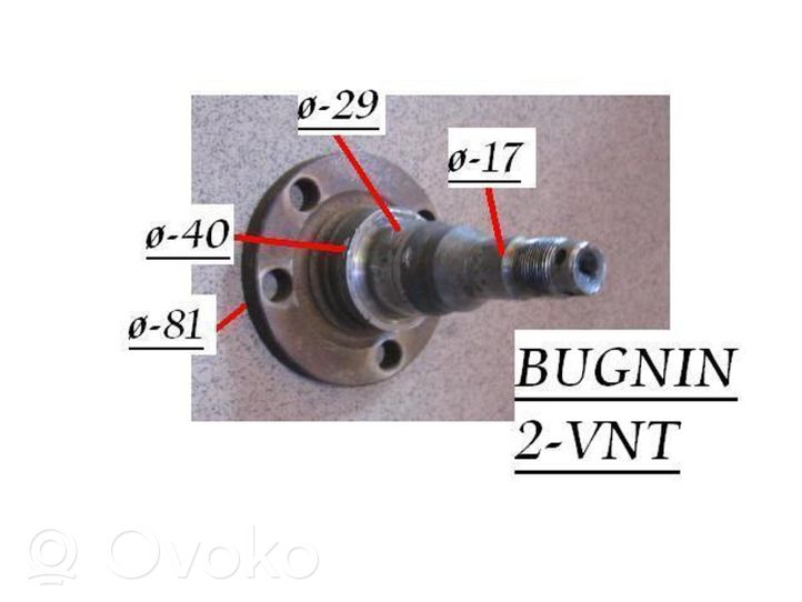 Volkswagen Vento Fusée d'essieu, suspension de roue 2T101