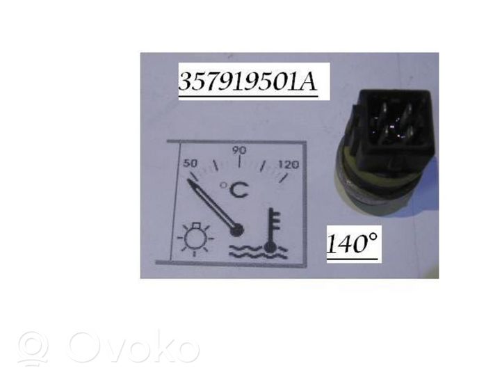 Volkswagen Vento Czujnik temperatury płynu chłodzącego 357919501A