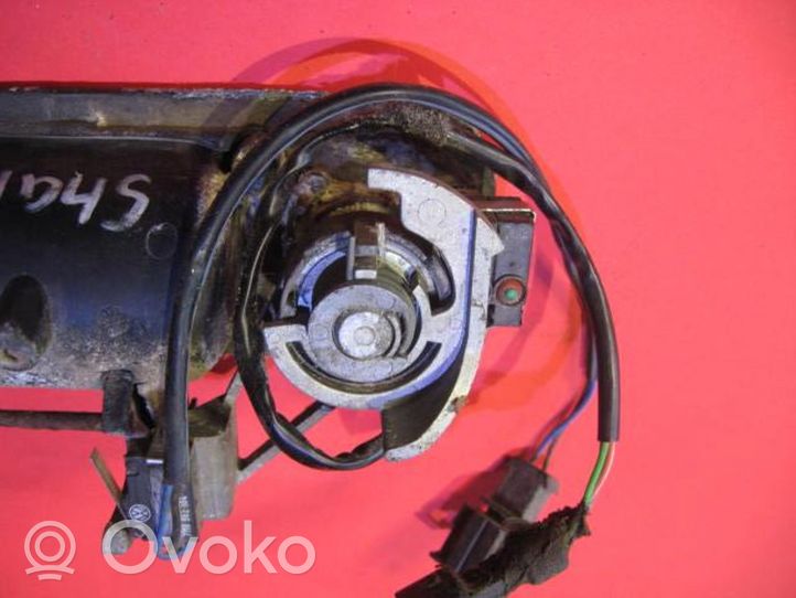 Volkswagen Polo III 6N 6N2 6NF Uchwyt / Rączka zewnętrzna otwierania klapy tylnej / bagażnika 6N0827565A