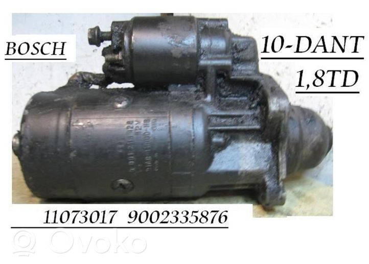 Ford Escort Motor de arranque 11073017