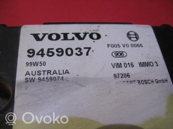 Volvo S60 Unité de commande dispositif d'immobilisation 9459037