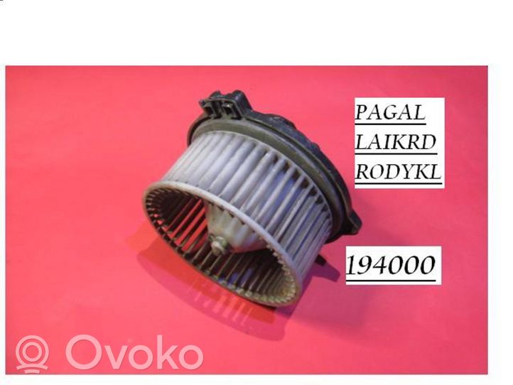 Toyota Verso Pulseur d'air habitacle 194000