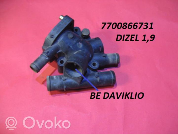 Renault Kangoo I Thermostat/thermostat housing 7700866731