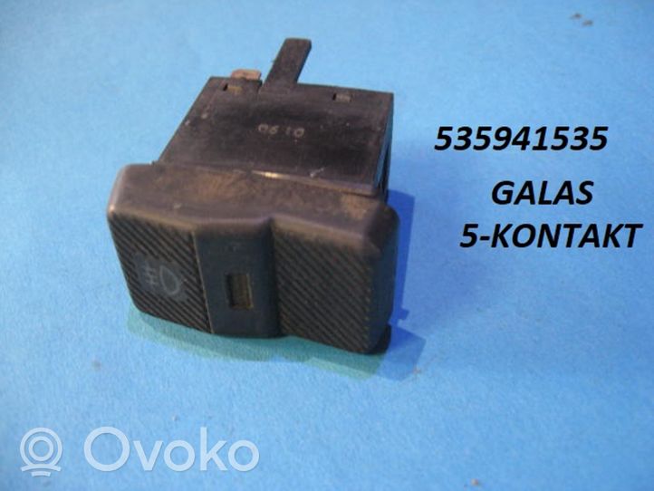 Volkswagen Polo II 86C 2F Włącznik świateł przeciwmgielnych 535941535