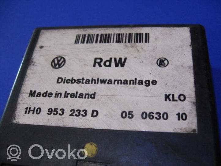 Volkswagen Golf IV Alarm control unit/module 1H0953233D