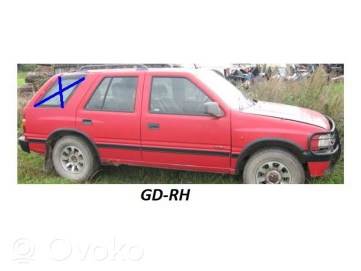 Opel Frontera A Galinis šoninis kėbulo stiklas E143R00128