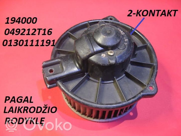 Honda CRX Ventola riscaldamento/ventilatore abitacolo 194000