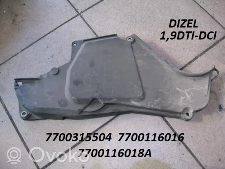 Renault Megane I Osłona paska / łańcucha rozrządu 7700315504