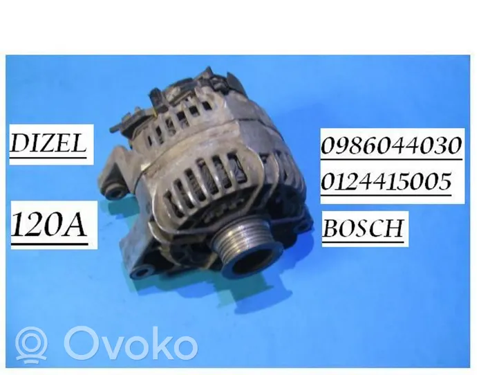 Opel Corsa C Alternator 0986044030