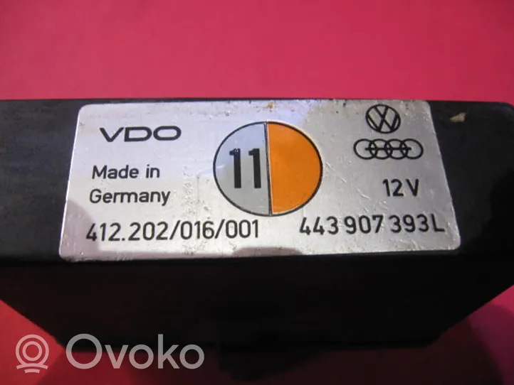 Audi 80 90 B2 Vakionopeussäätimen rele 443907393L