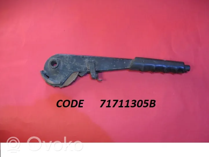 Volkswagen Golf I Handbrake/parking brake lever assembly 71711305B