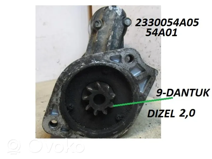 Nissan Sunny Motor de arranque 2330054A05