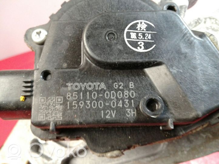 Toyota Yaris Silniczek wycieraczek szyby przedniej / czołowej 