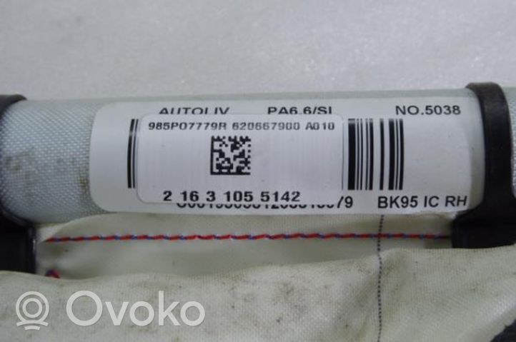 Renault Megane III Roof airbag 