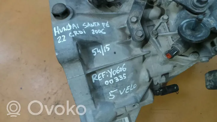 Hyundai Santa Fe Manual 5 speed gearbox 