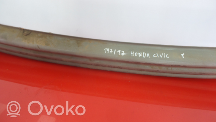 Honda Civic Rear bumper support beam 