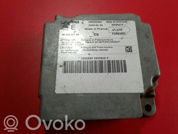 9645840780 Peugeot 307 Airbag control unit/module, 36.90 € RRR