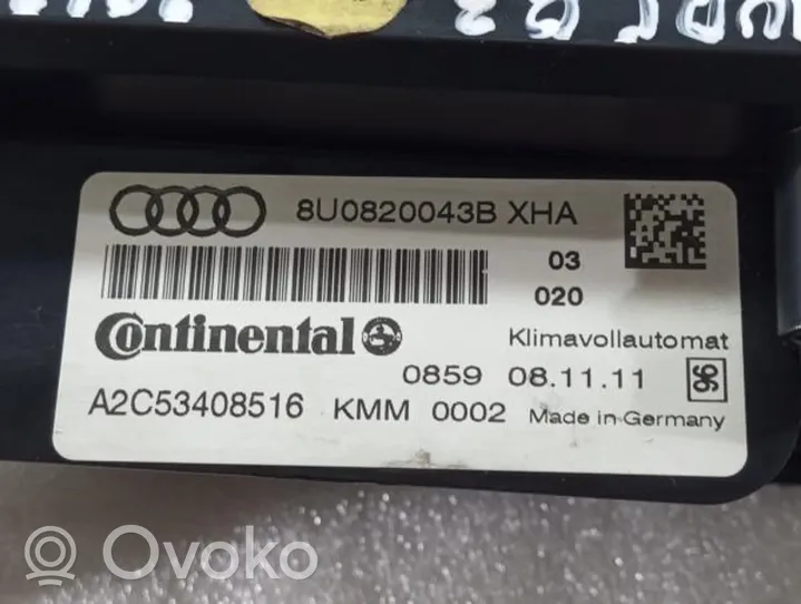 Audi Q3 8U Climate control unit 