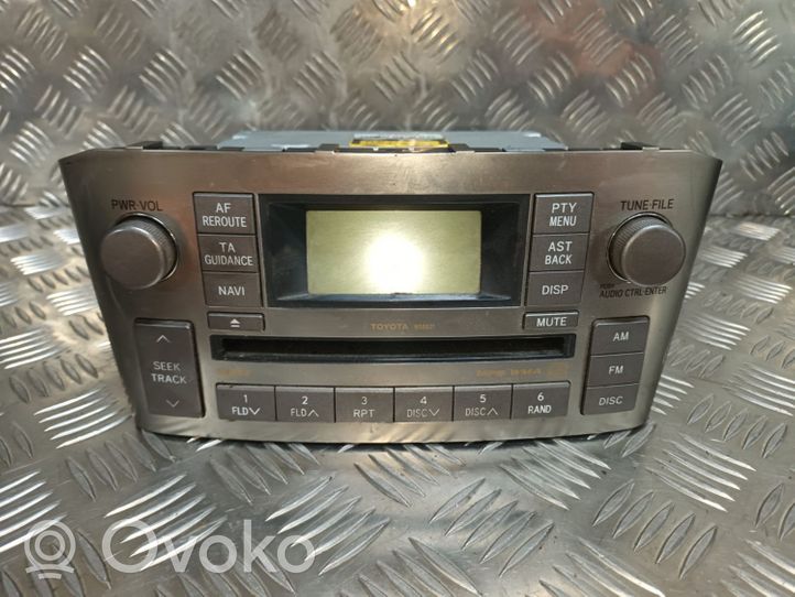 Toyota Avensis T250 Radio/CD/DVD/GPS-pääyksikkö 861205120